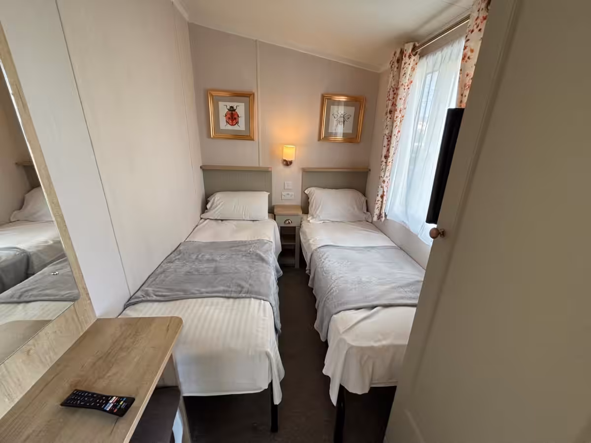 2021 Swift Vendee Twin Bedroom 1