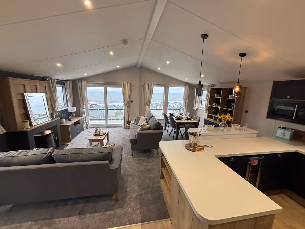2026 Willerby New Holland Lodge Living Area