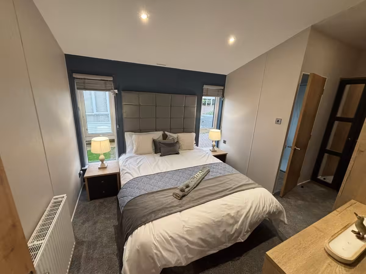 2026 Willerby New Holland Lodge Master Bedroom 2