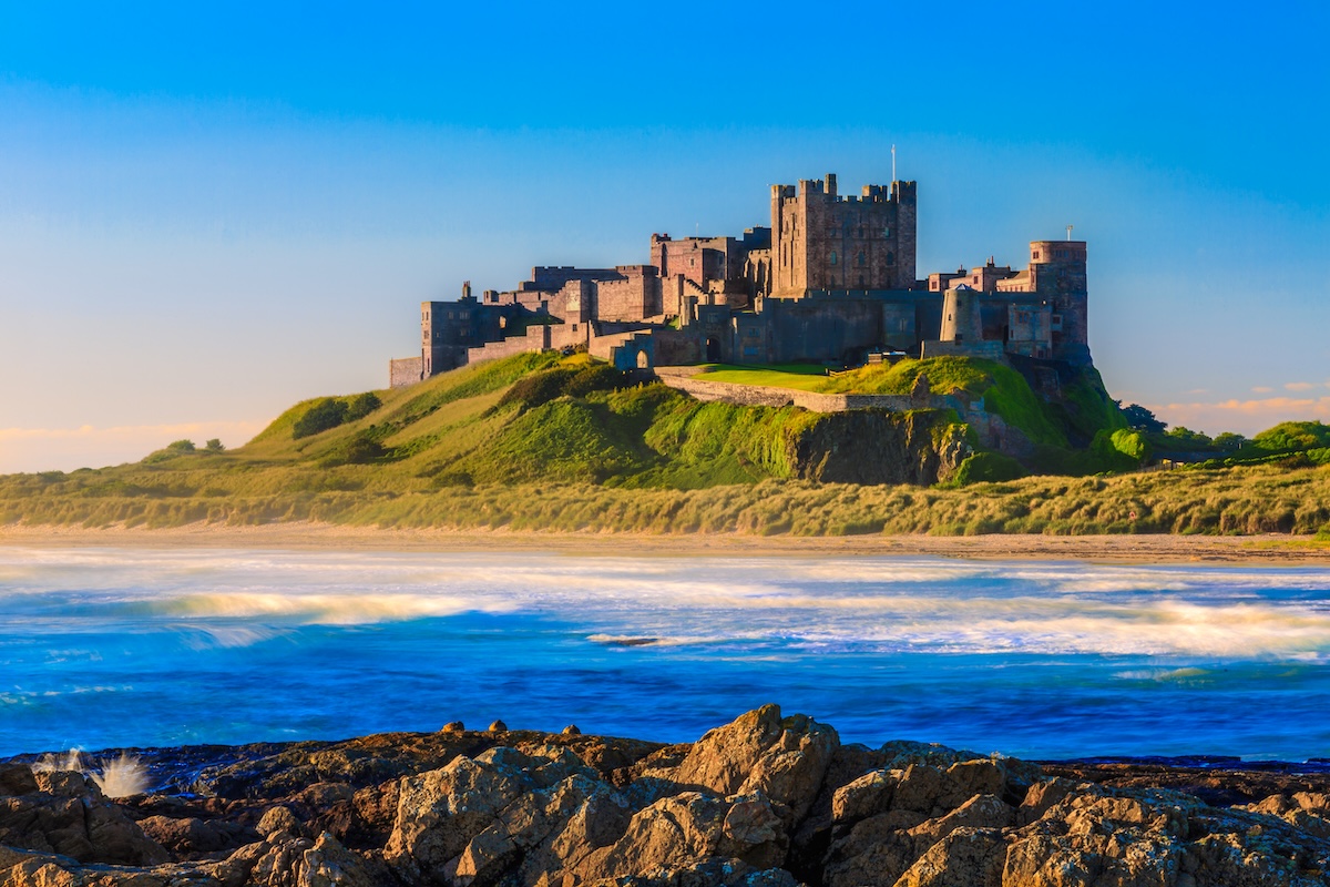 Bamburgh Castle, North East Coast of England