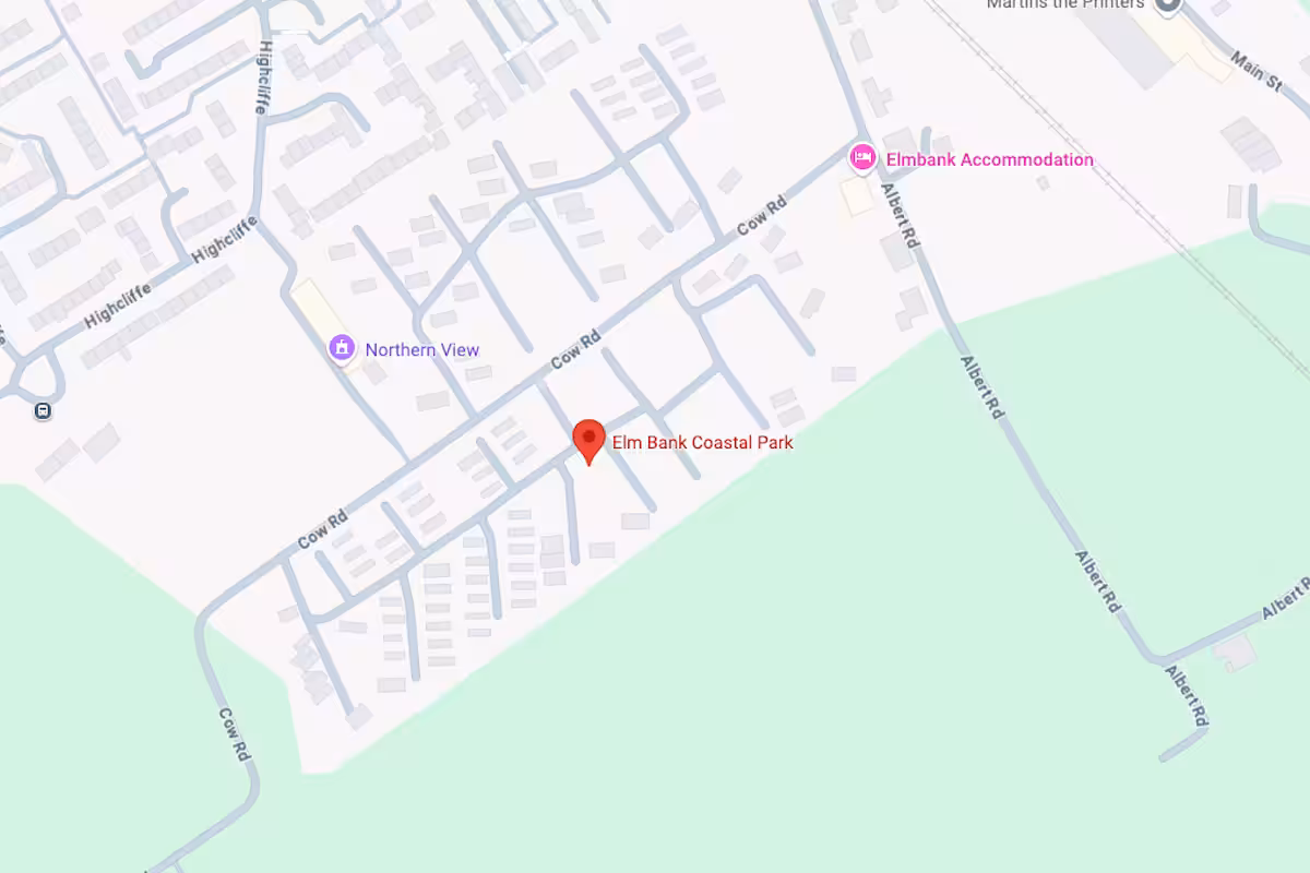 Where To Find Us Map for Contact Us Page