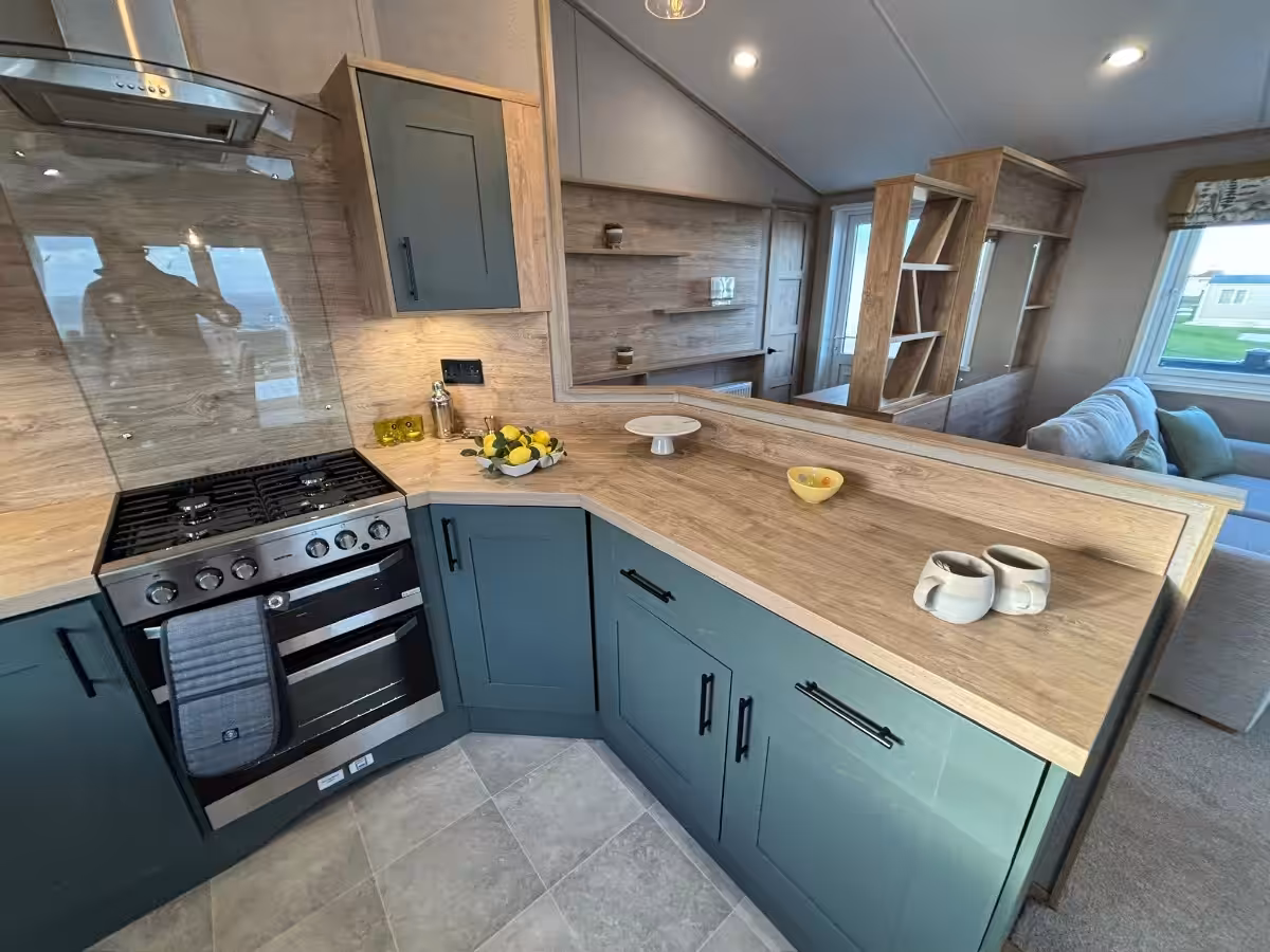 Modern kitchen in 2026 ABI Kielder Lodge