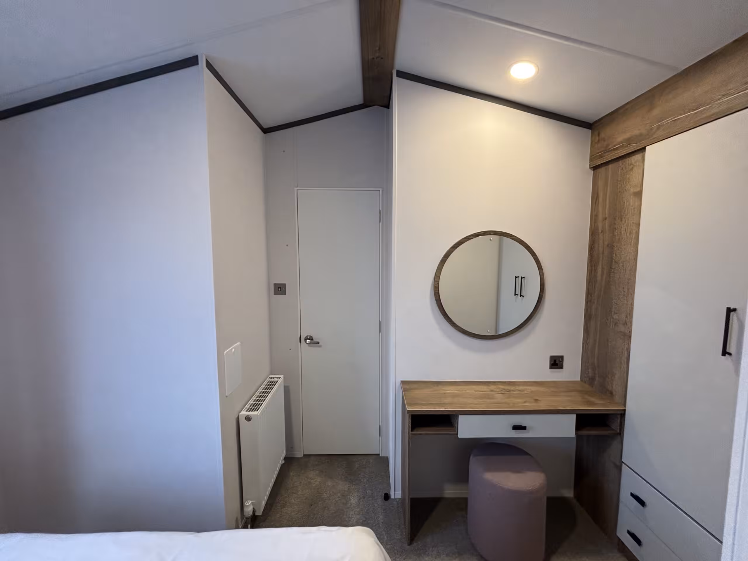 Bathroom in the 2023 Atlas Status on sale at Elm Bank Coastal Park in Berwick-upon-Tweed, Northumberland.