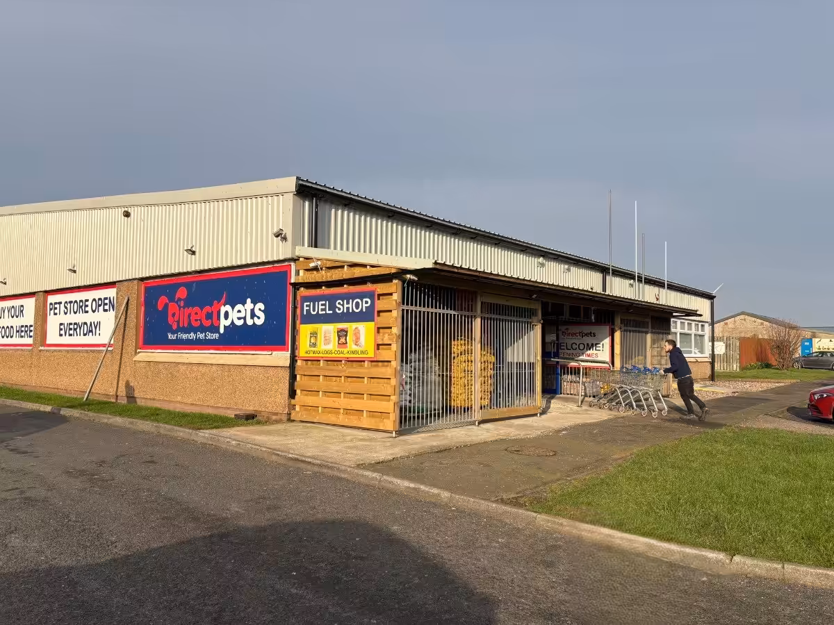 Direct Pets Berwick located in Berwick-upon-Tweed, just a short drive from Elm Bank Coastal Park