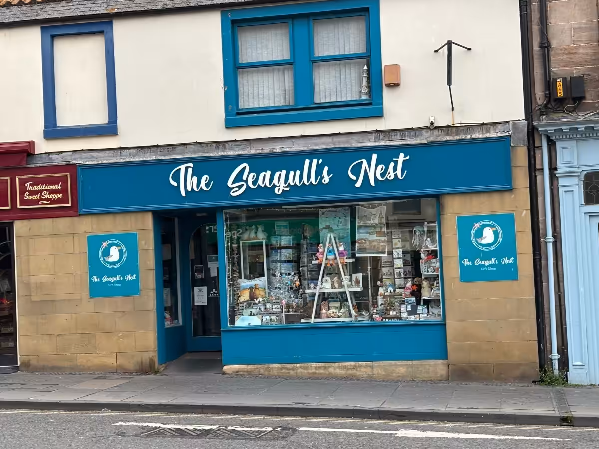The Seagulls Nest in Berwick nearby Elm Bank Coastal Park in Northumberland