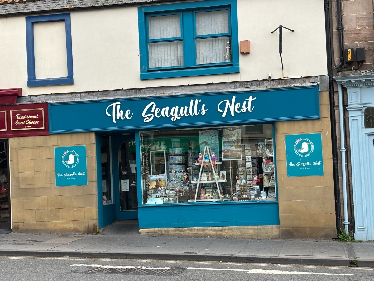 The Seagulls Nest in Berwick nearby Elm Bank Coastal Park in Northumberland